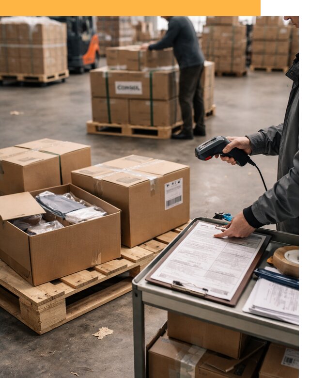 Сборные грузы из Китая: доставка, склад и таможня от 18401