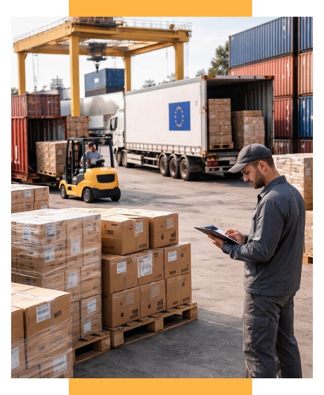 Доставка грузов из Европы от 12268 р., логистика СетСервис-Мгд