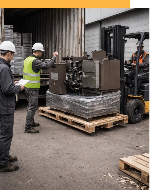 Доставка промышленного оборудования из Европы от 46004