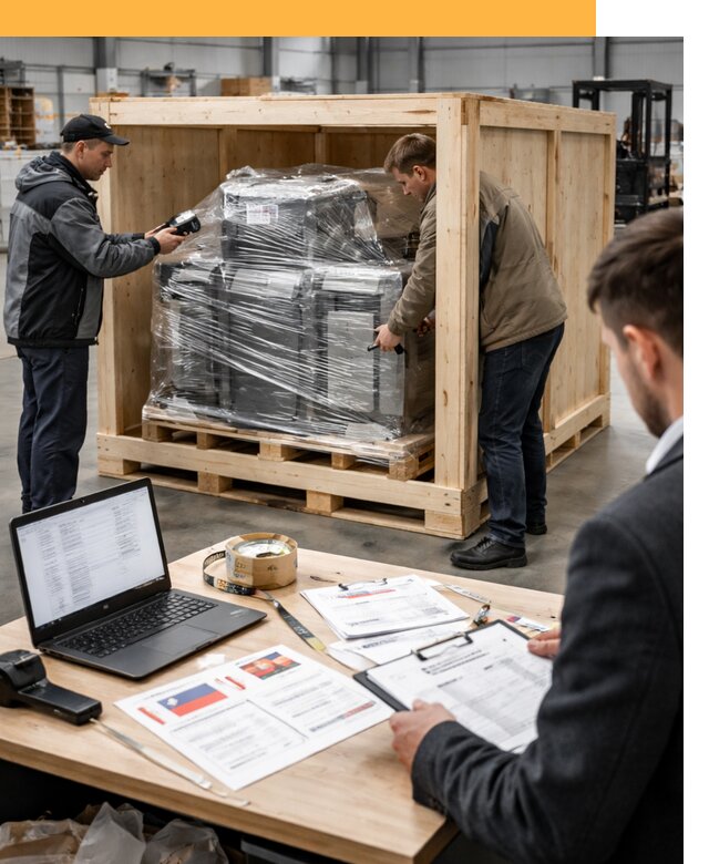 Доставка промышленного оборудования из США от 66450 руб