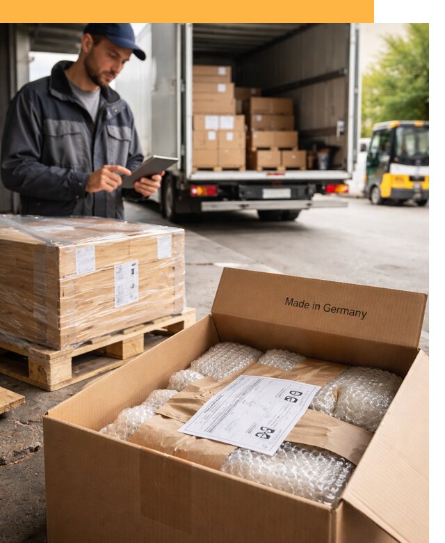Доставка грузов из Германии от 46004 руб с таможенным оформлением