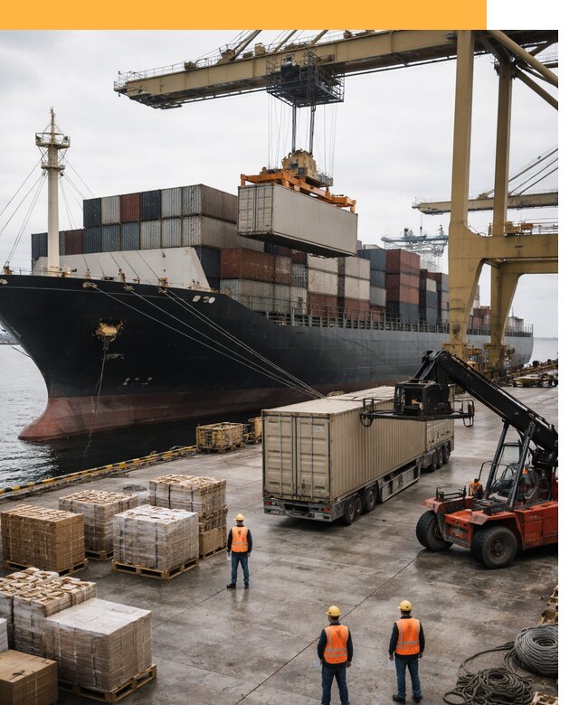 Морские перевозки из Индии: доставка FCL/LCL, таможня от 122676