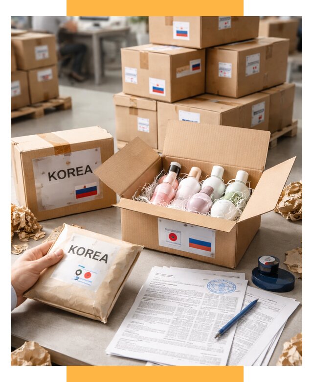 Доставка косметики из Кореи от 8690 р. под ключ | СетСервис-Мгд