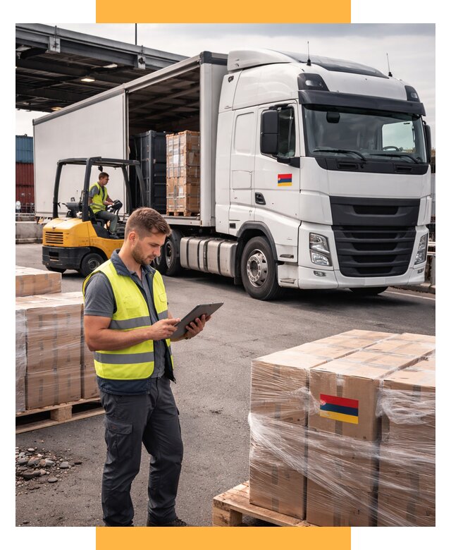 Автоперевозки из Армении от 97119 р. — услуги СетСервис-Мгд