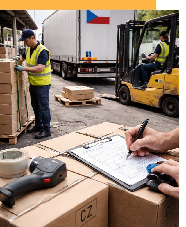 Доставка грузов в Чехию от 35781 руб, международные перевозки