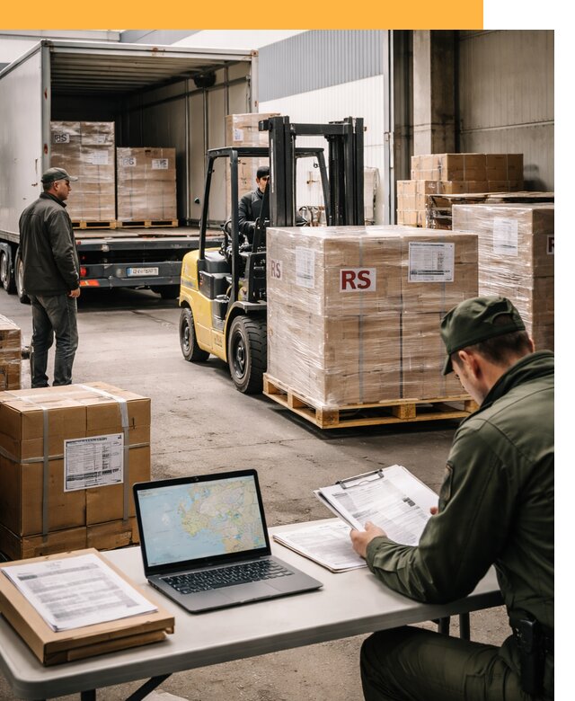 Доставка грузов в Сербию от 46004 руб, международные перевозки