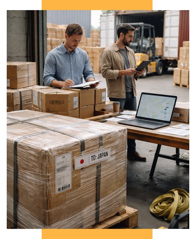 Доставка грузов в Японию от 25558 р., логистика СетСервис-Мгд