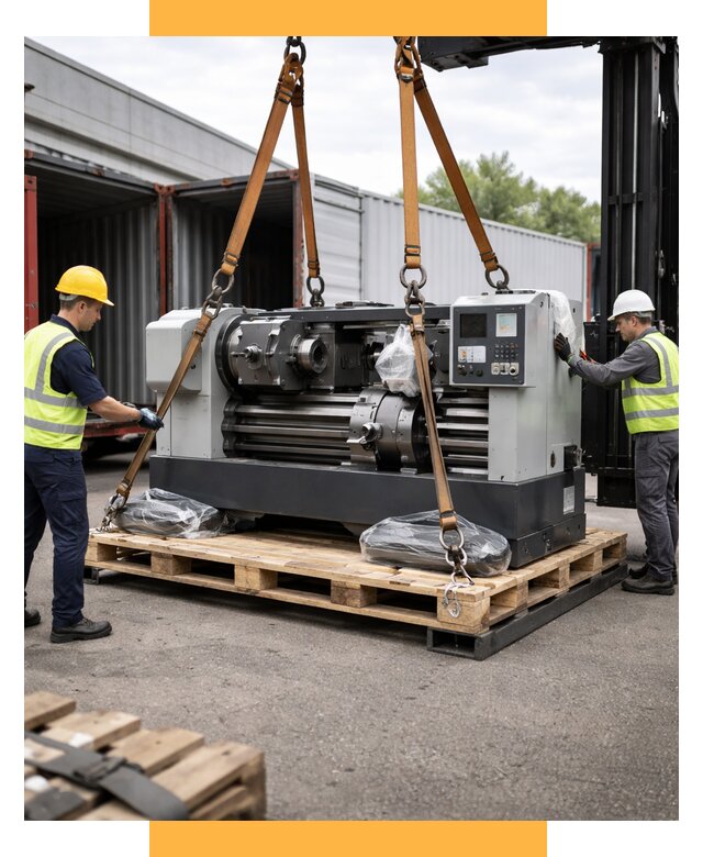 Перевозка станков и таможня от 61338 р. | СетСервис-Мгд логистика