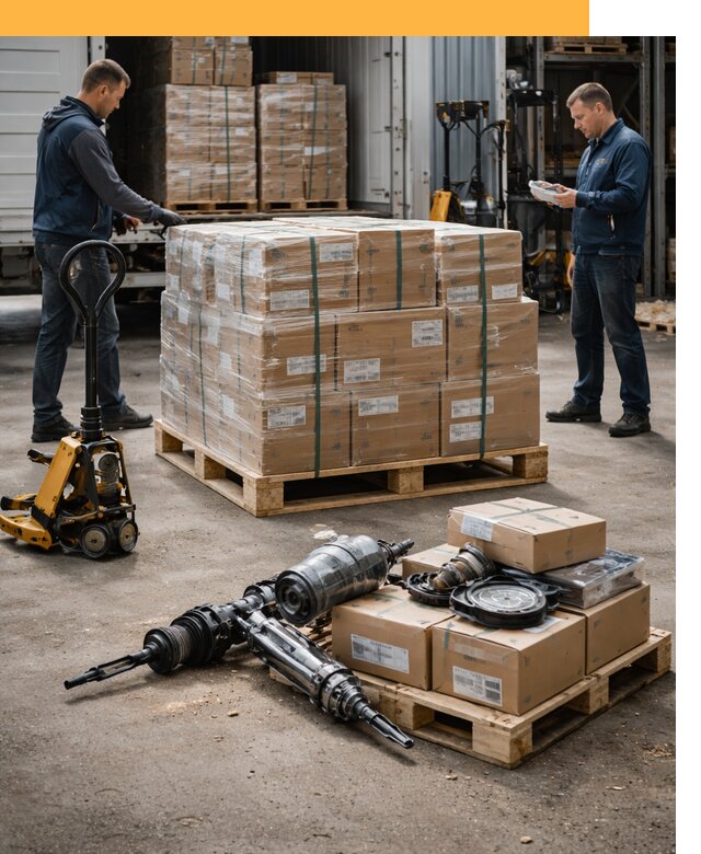 Международная перевозка автозапчастей по миру от 4600 руб