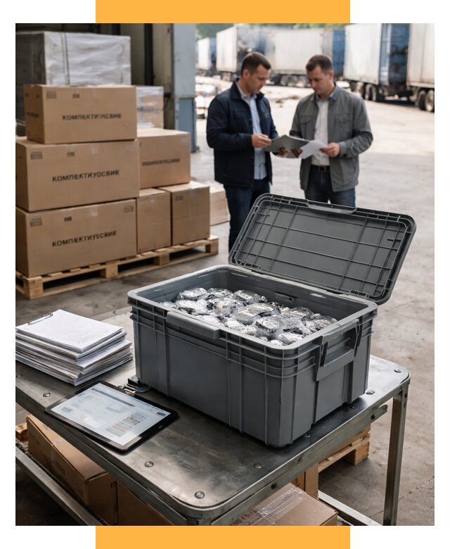 Перевозка комплектующих из Китая от 6645 р. | СетСервис-Мгд