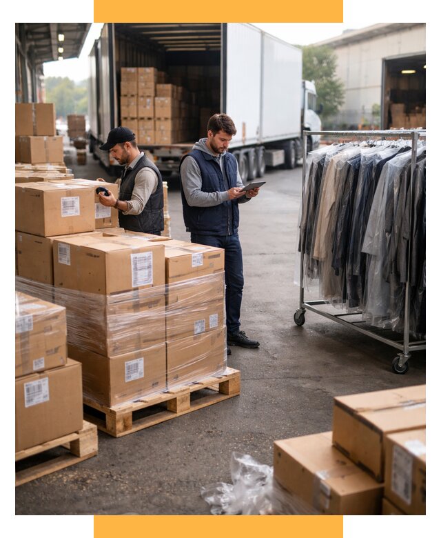 Перевозка и доставка одежды из Китая от 7667 р., СетСервис-Мгд