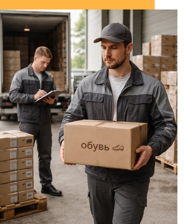 Международная перевозка обуви с таможенным оформлением от 4600