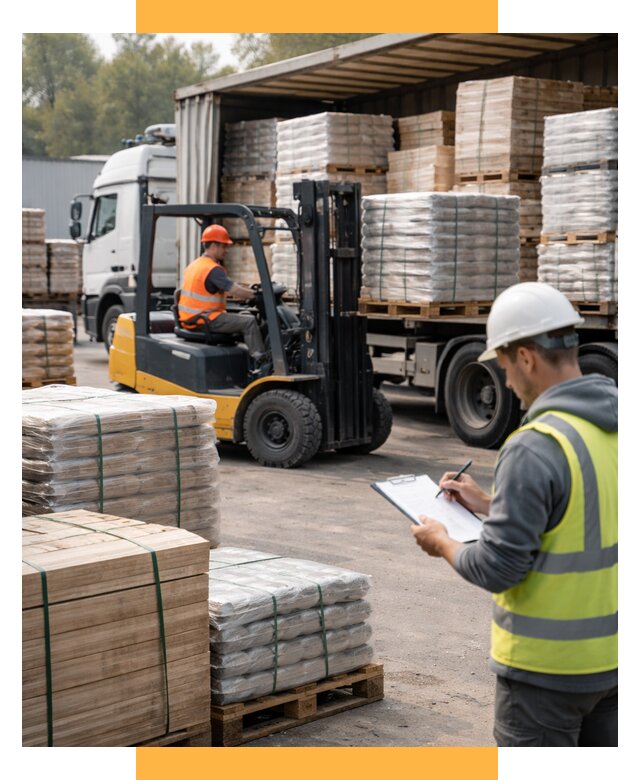 Перевозка строительных материалов от 5623 р. | СетСервис-Мгд