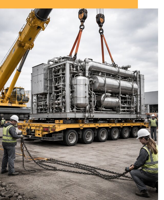 Перевозка тяжеловесных грузов по миру от 153345 руб