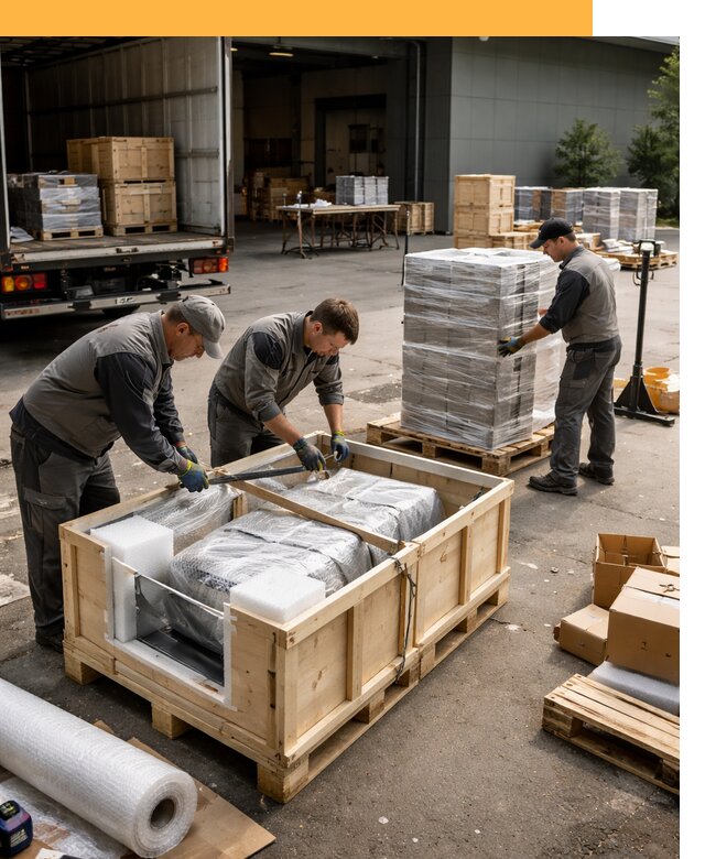 Перевозка выставочных грузов по миру от 25558 руб за м2 с таможней