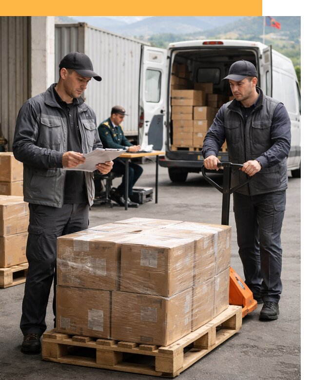 Доставка грузов через Армению, быстрая таможенная очистка от 25558