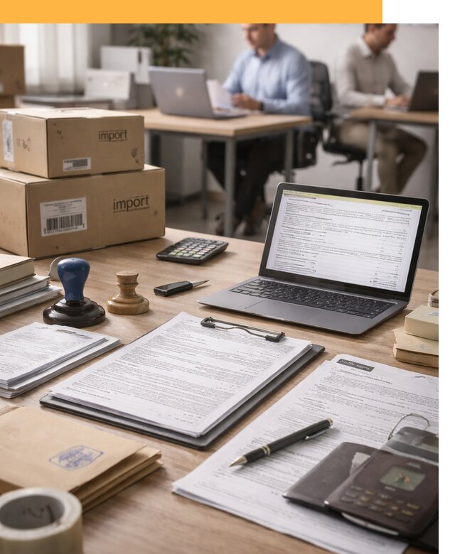 Таможенное оформление импорта от 15335 руб. с полным сопровождением