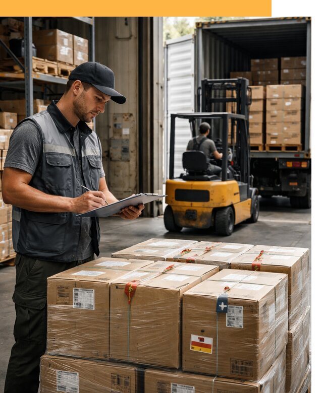 Реэкспорт товаров с таможенным оформлением и доставкой от 12268