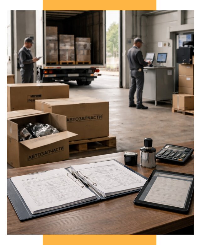 Таможенное оформление автозапчастей под ключ от 8690 р., СетСервис-Мгд