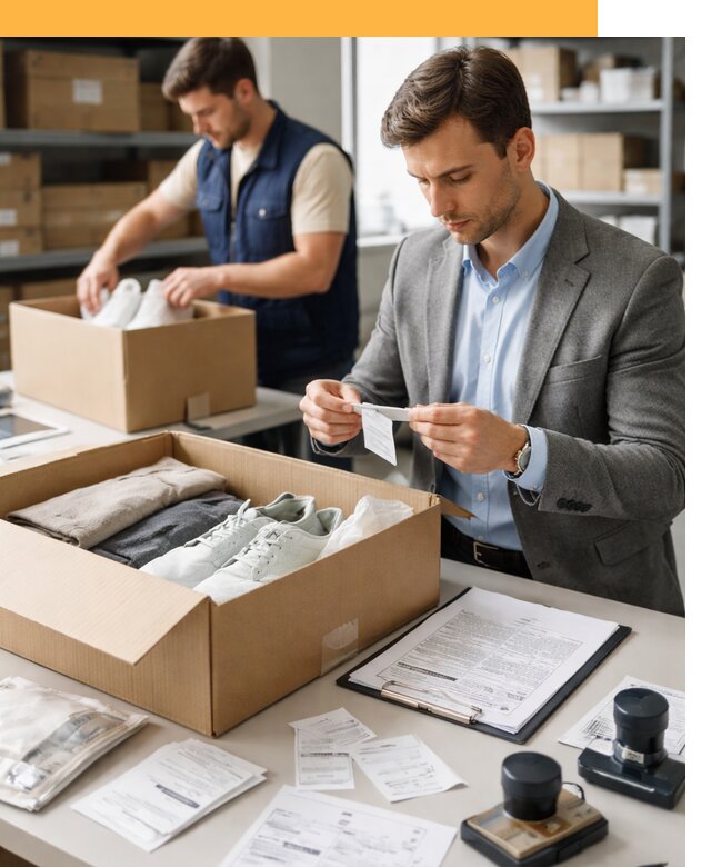 Таможенное оформление одежды и обуви по выгодной цене от 6645 руб