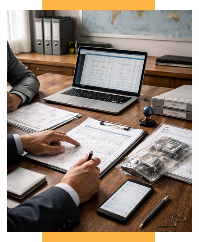 Проверка поставщика за рубежом от 8690 р. | СетСервис-Мгд аудит