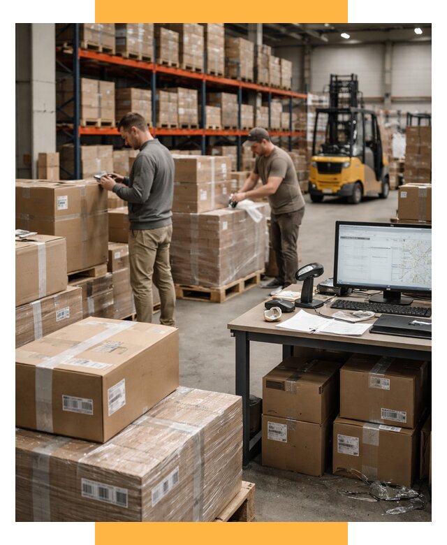 Склад консолидации в Европе от 6645 р., услуги СетСервис-Мгд